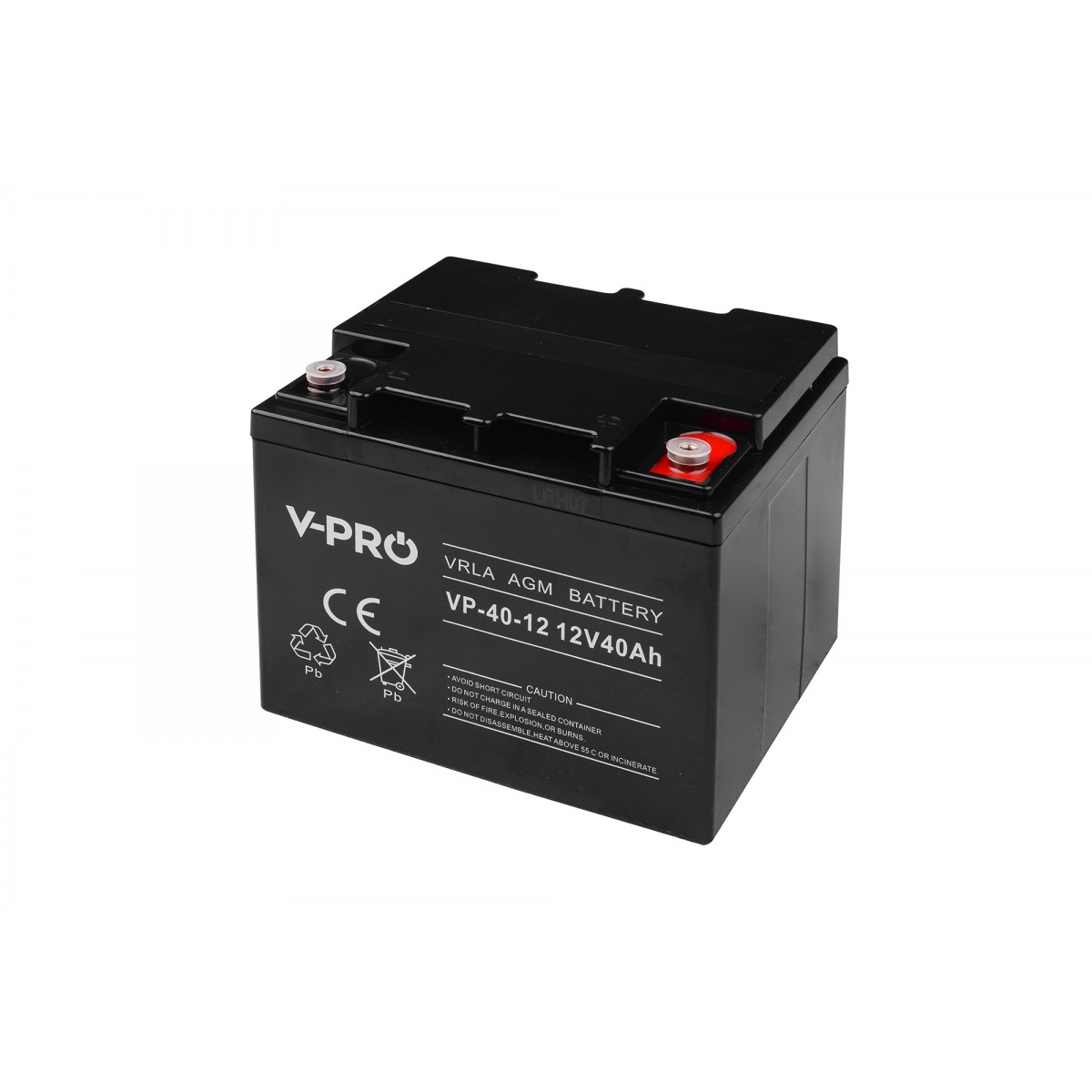 Акумулятор Volt Polska AGM VPRO 12V 40 Ah VRLA