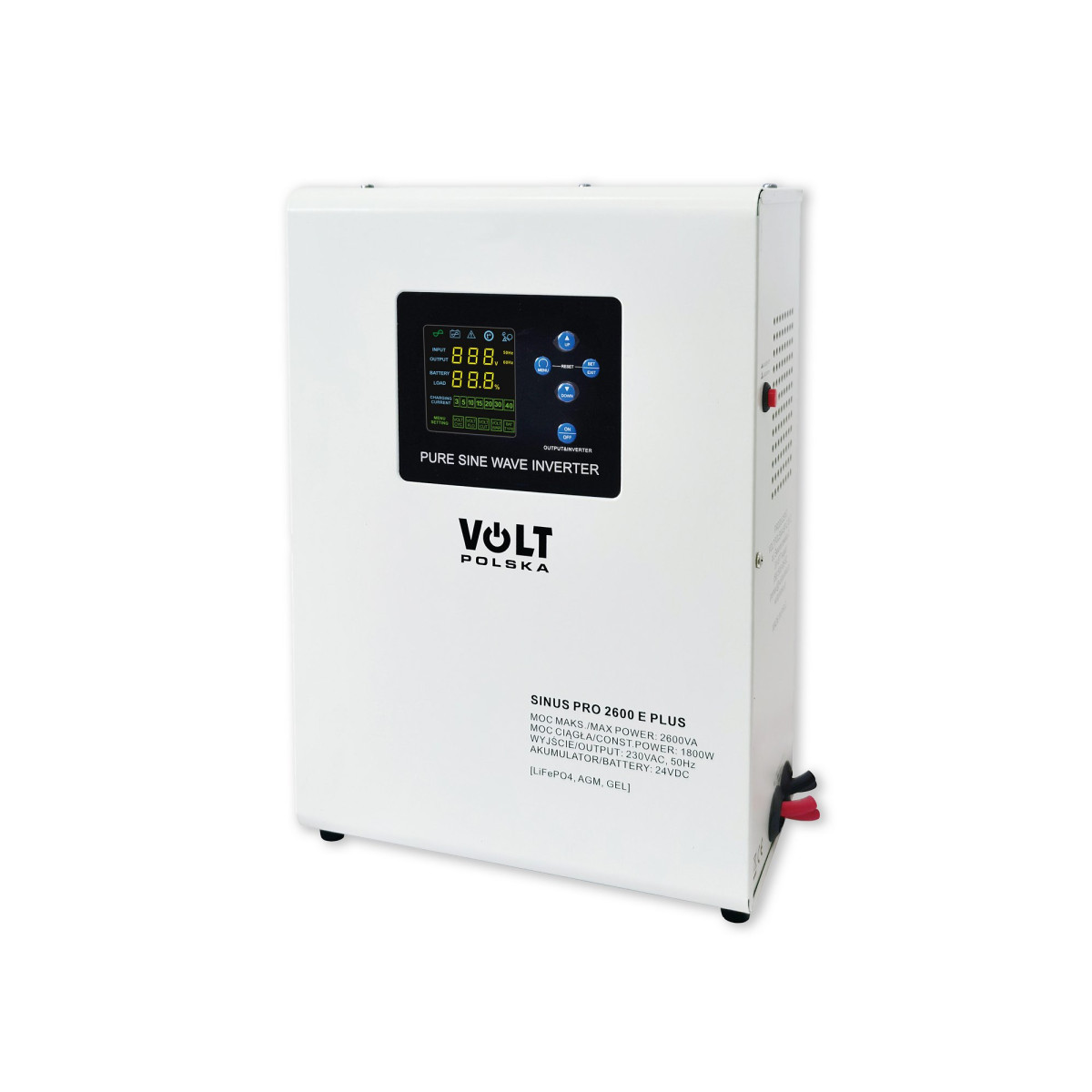 Джерело безперебійного живлення Volt Polska SINUS PRO 2600 E PLUS 24/230V (1800/2600W)