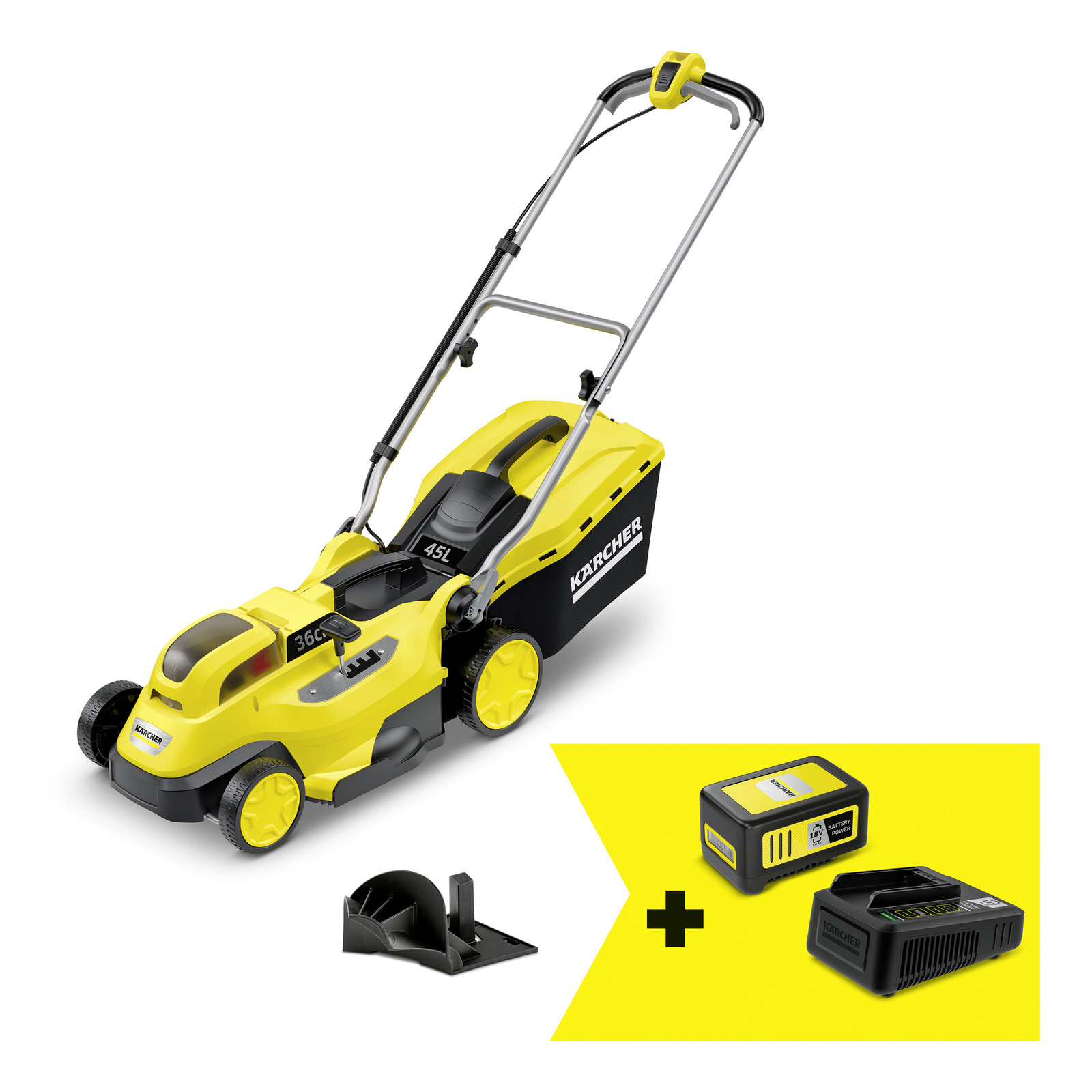 Газонокосарка акумуляторна Karcher LMO 18-36 BATTERY SET