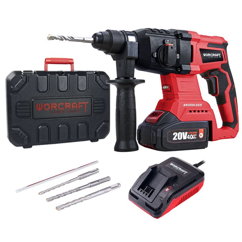 Перфоратор акумуляторний Worcraft CRH-S20LiBAM