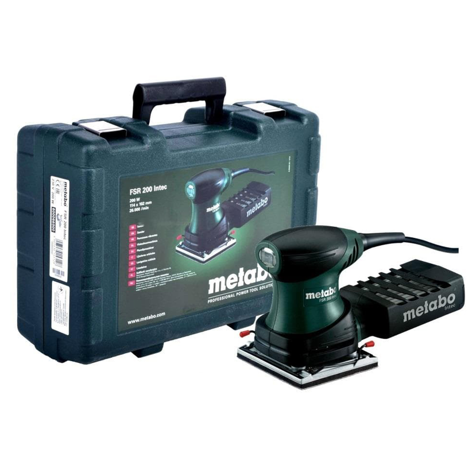 Шліфмашина вібраційна Metabo FSR 200 Intec