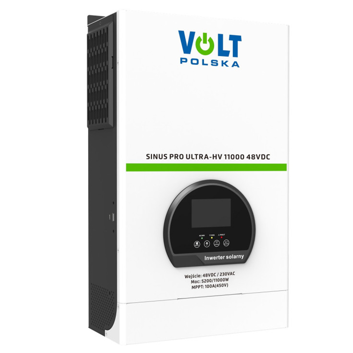 Інвертор сонячний Volt Polska SINUS PRO ULTRA-HV 11000 48/230V (5200/11000W) + 100A MPPT (450V)