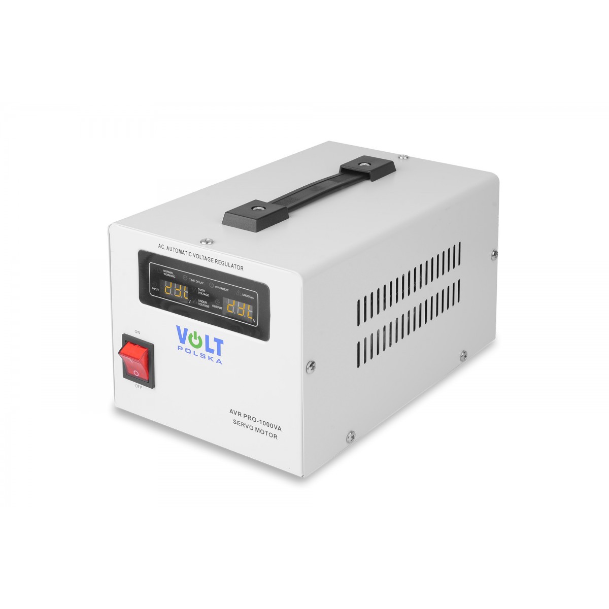 Стабілізатор напруги Volt Polska AVR PRO 1000VA 3% SERVO