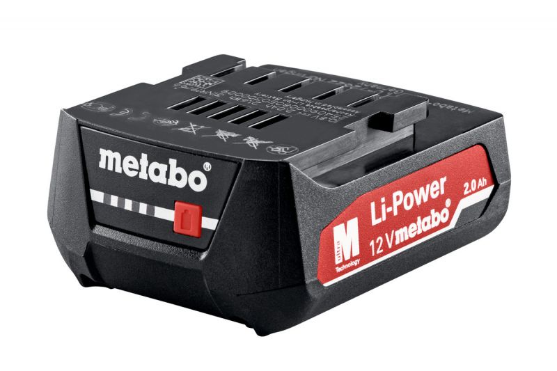 Акумуляторна батарея Metabo Li-Power 12 V, 2.0 Аг